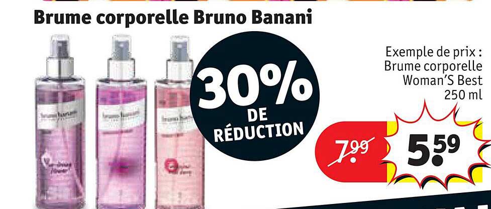 brume corporelle bruno banani
