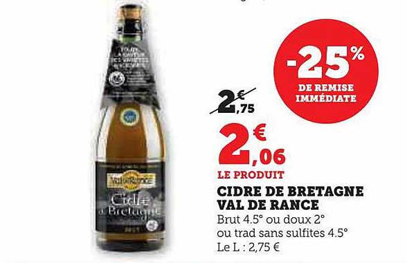 cidre de bretagne val de rance