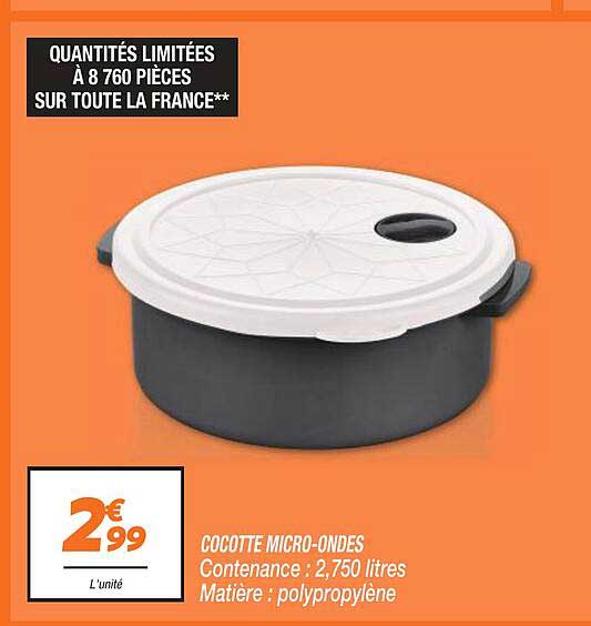 cocotte micro-ondes