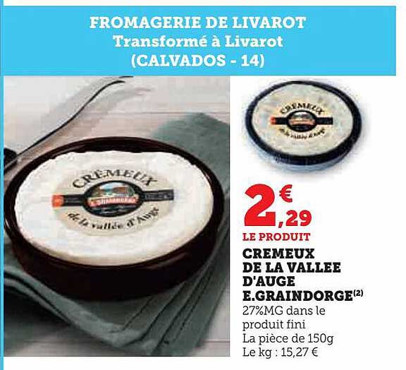 crémeux de la vallée d'auge e.graindorge