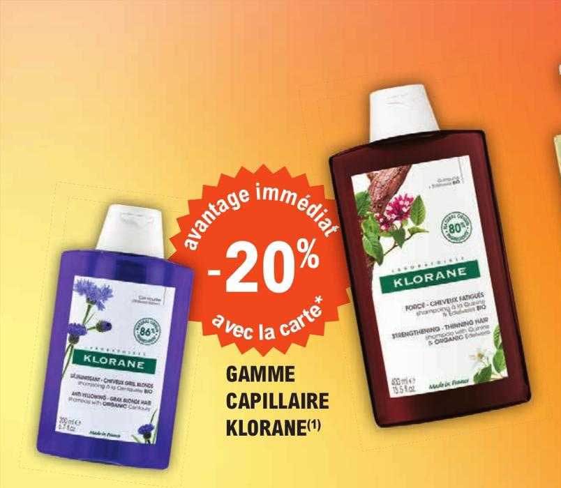 Gamme Capillaire Klorane