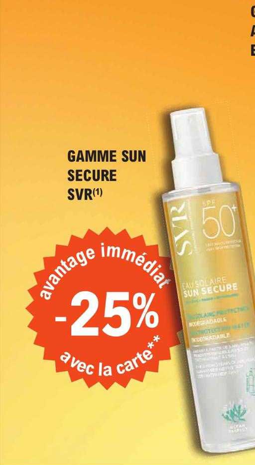 gamme sun secure svr