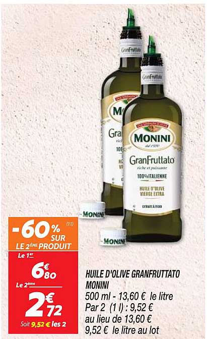 Huile D'olive Granfruttato Monini