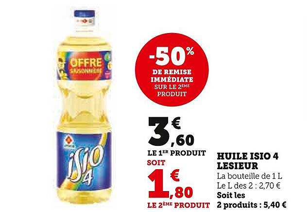 huile isio 4 lesieur