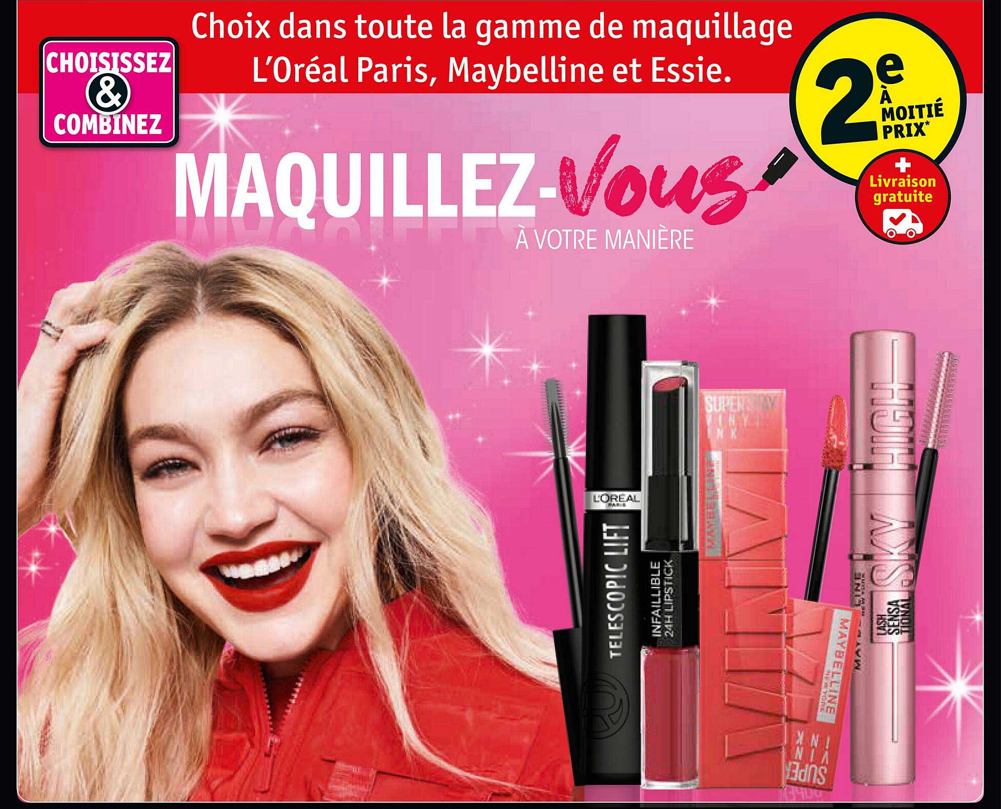 La Gamme De Maquillage L'oréal Paris, Maybelline Et Essie