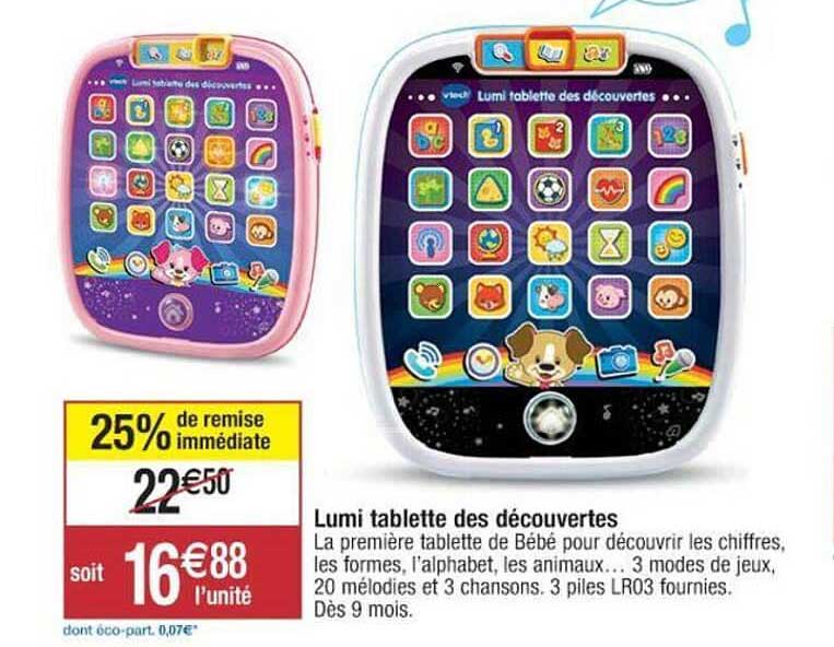 lumi tablette des découvertes