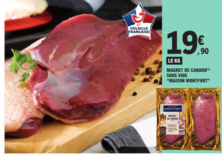 magret de canard sous vide "maison montfort"