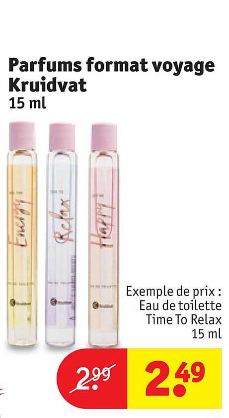 Parfums Formant Voyage Kruidvat