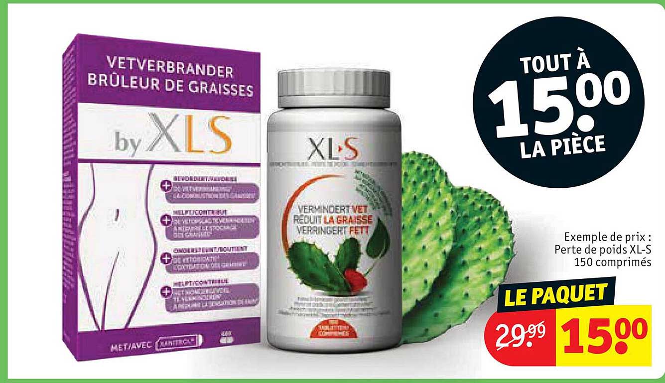 perte de poids xl-s 150 comprimés