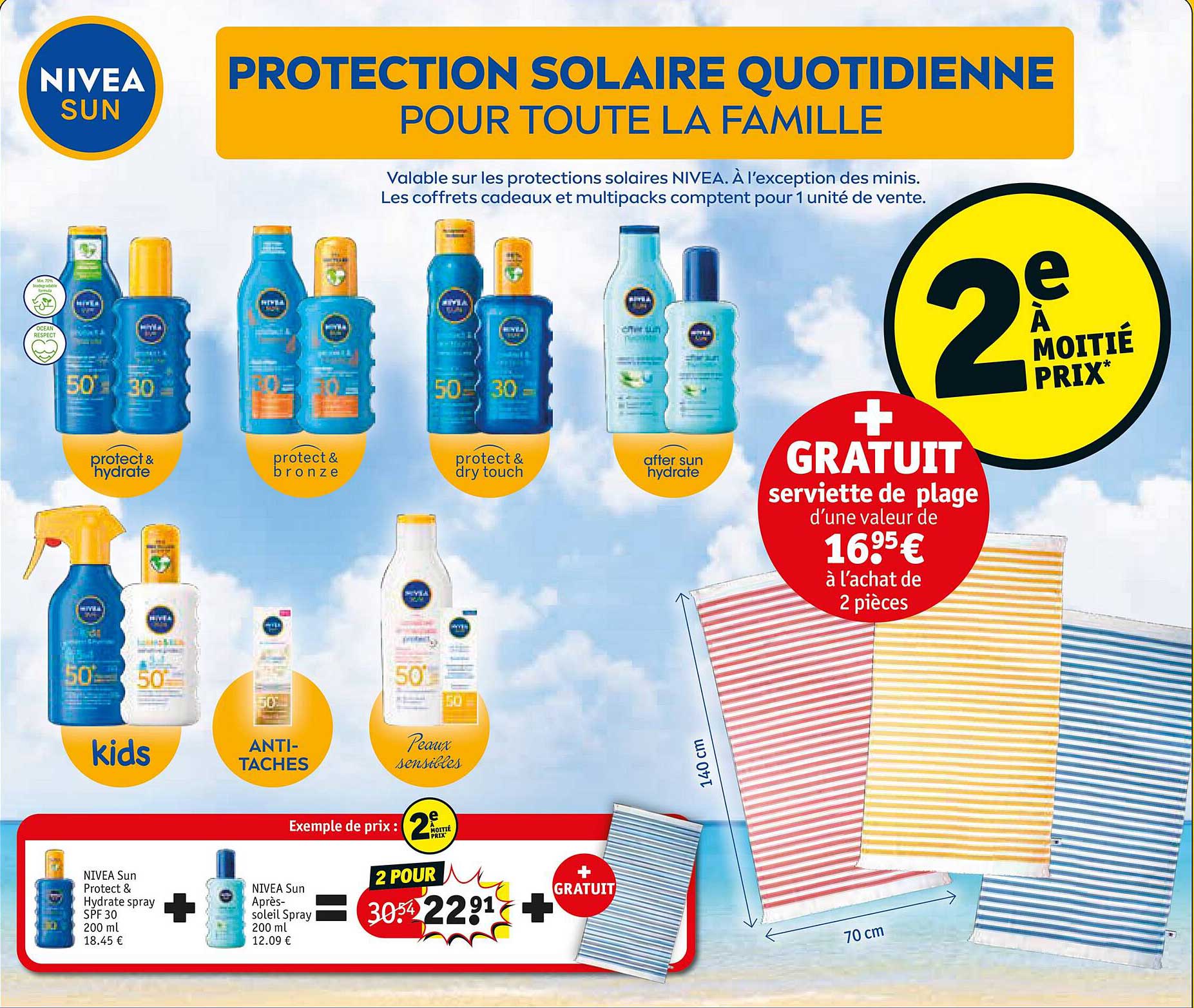 protection solaire quotidienne pour toute la famille nivea sun