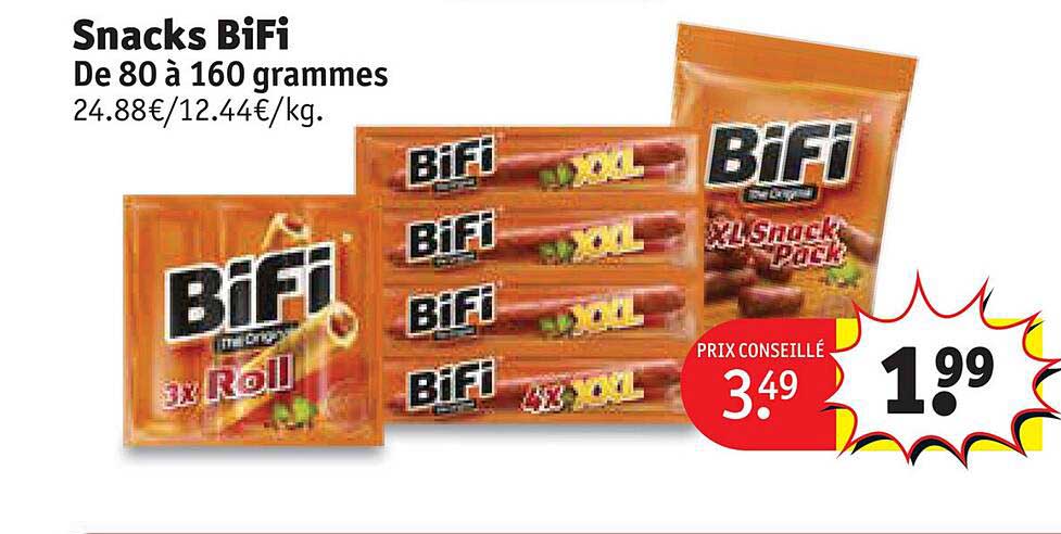Snacks Bifi