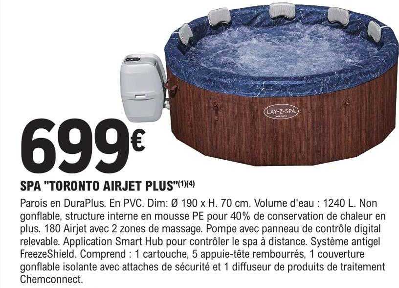 spa "toronto airjet plus"