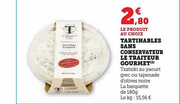 tartinables sans conservateur le traiteur gourmet