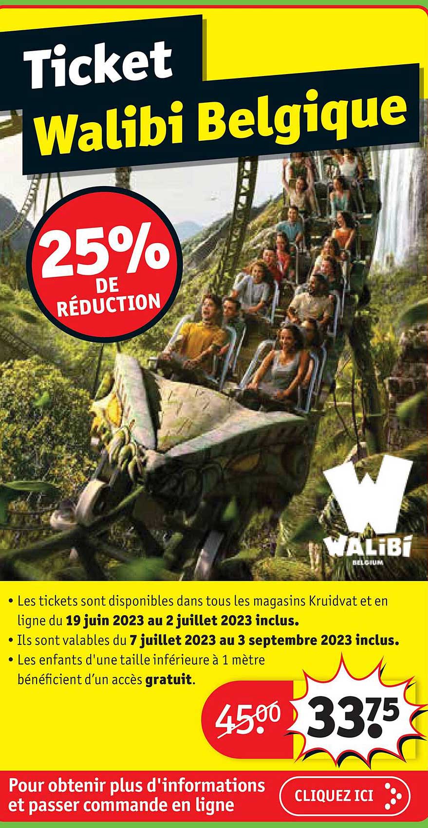 ticket walibi belgique