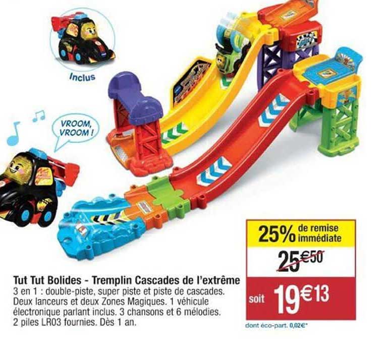 tut tut bolides - tremplin cascades de l'extrême