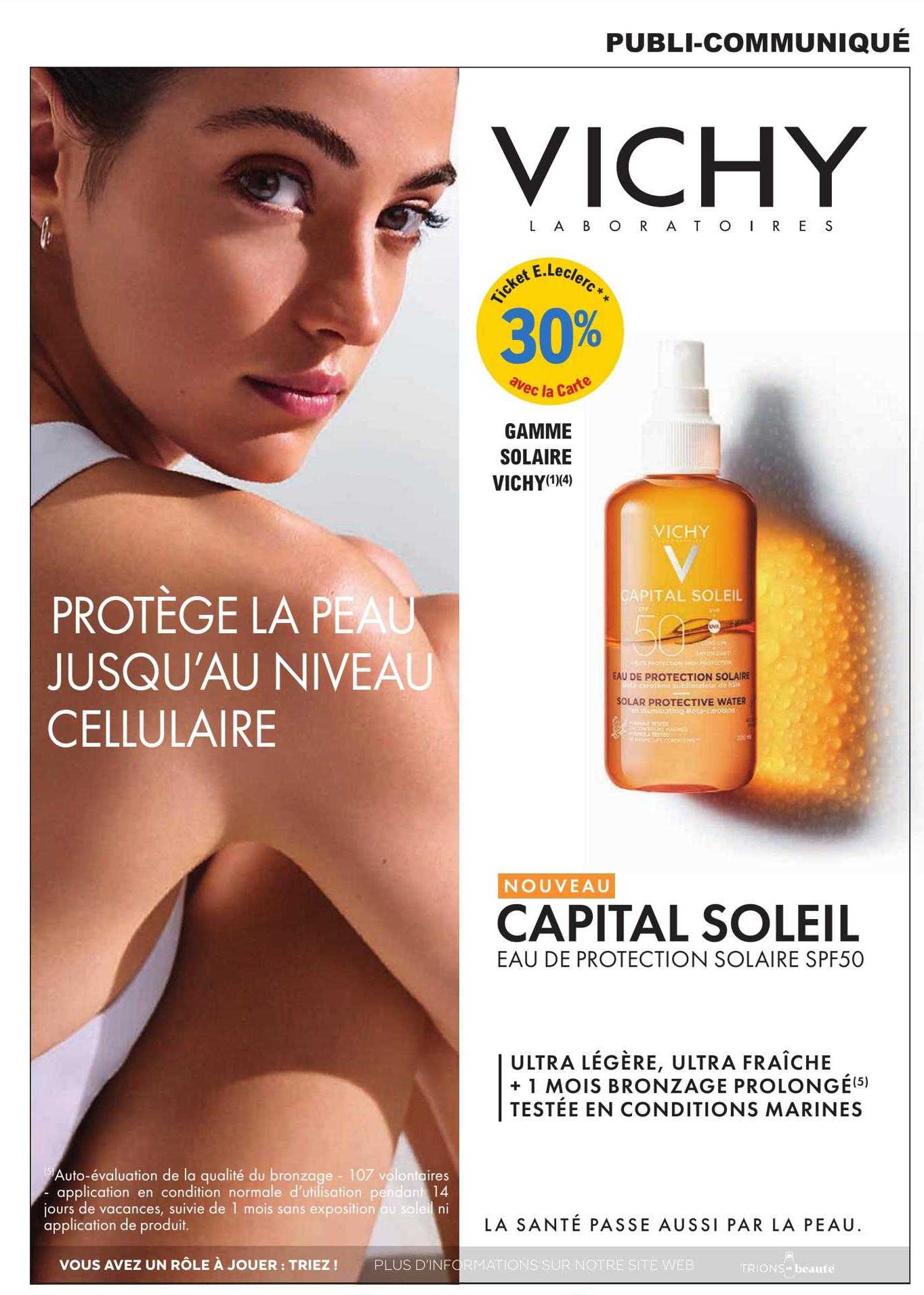 Gamme Solaire Vichy