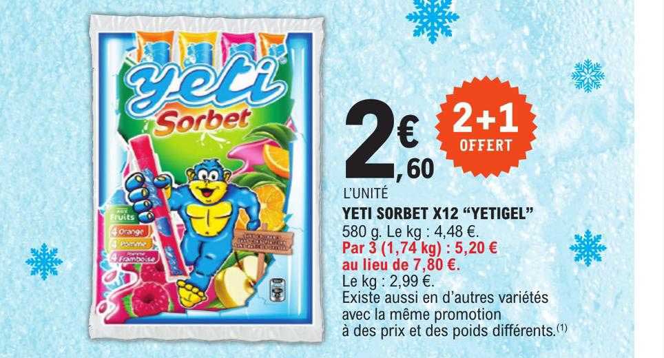 Yeti Sorbet X12 "yetigel"
