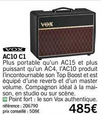 ampli ac10 c1 vox