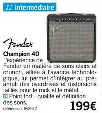 ampli champion 40 fender