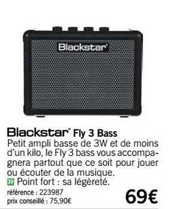 ampli fly 3 bass blackstar