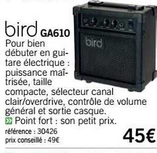 ampli ga610 bird