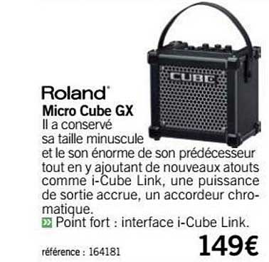 ampli micro cube gx roland