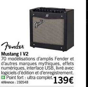 ampli mustang i v2 fender