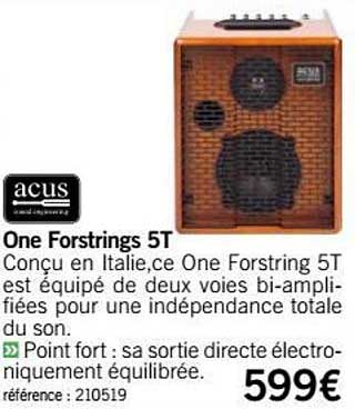 ampli one forstrings 5t acus