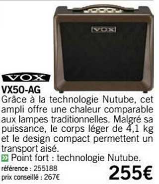 ampli vx50 ag vox