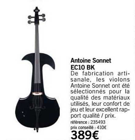 antoine sonnet ec10 bk