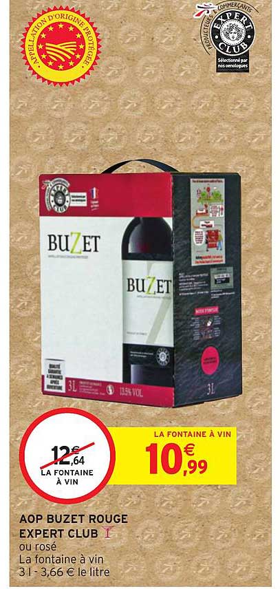 Aop Buzet Rouge Expert Club