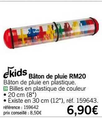 bâton de pluie rm20 ekids
