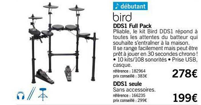 batterie dds1 full pack bird