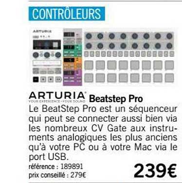 beatstep pro arturia