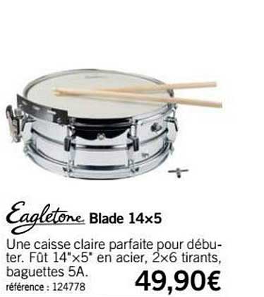 caisse blade 14 5 eagletone