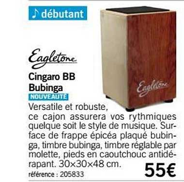 cingaro bb bubinga eagletone
