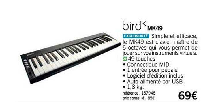 clavier mk49 bird