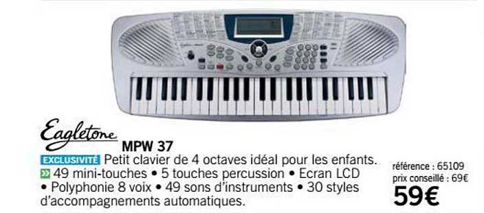 clavier mpw 37 eagletone