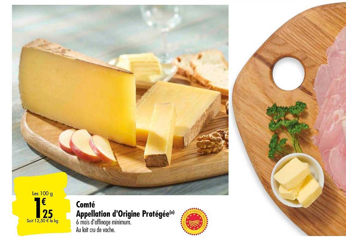 comté appellation d'origine protégée