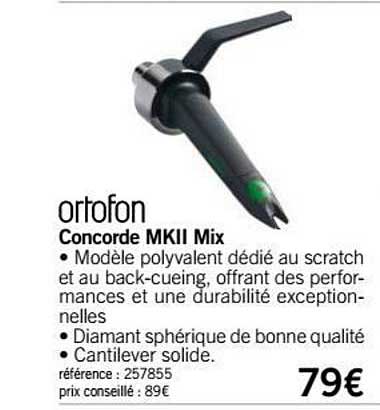 concorde mkii mix ortofon