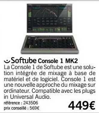 console 1 mk2 softube
