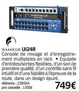 console ui24r soundcraft