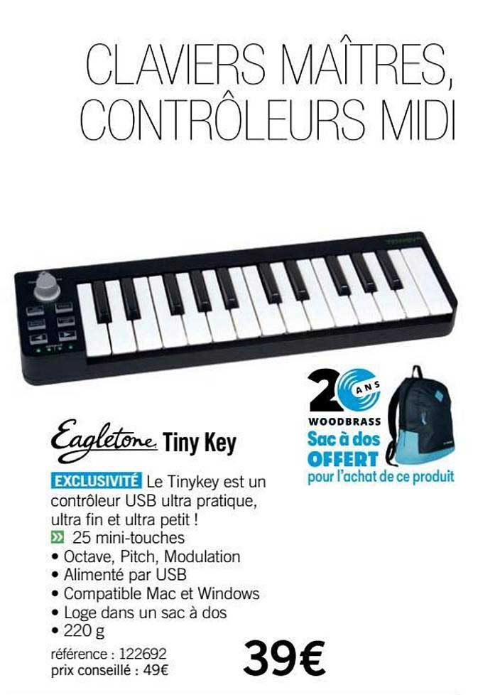 contrôleur tiny key eagletone