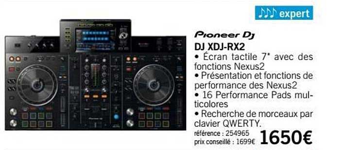 dj xdj rx2 pioneer dj