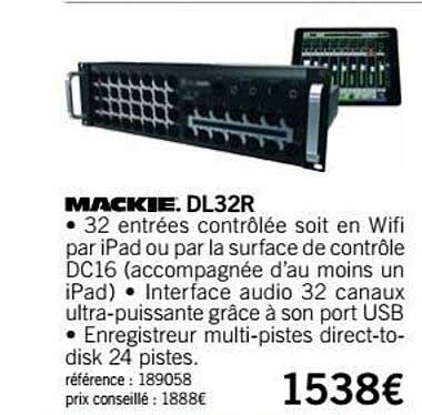 dl32r mackie