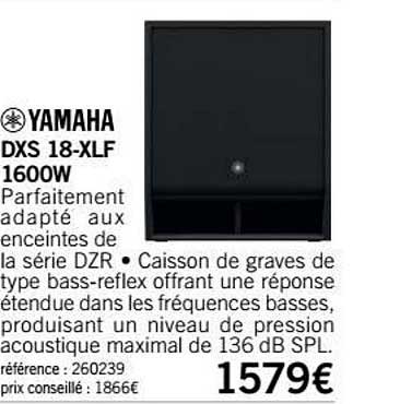 dxs 15 xlf 1600w yamaha