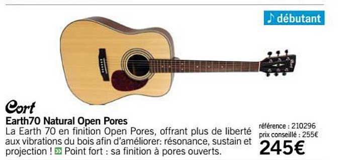 earth70 natural open pores cort