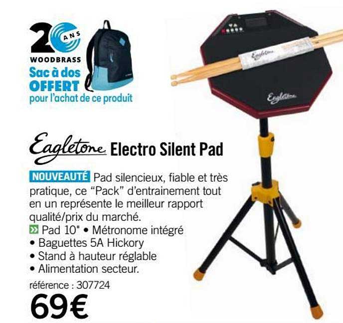 electro silent pad eagletone