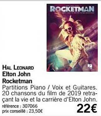 elton john rocketman hal leonard