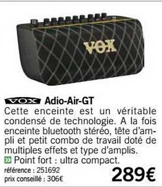 enceinte adio air gt vox